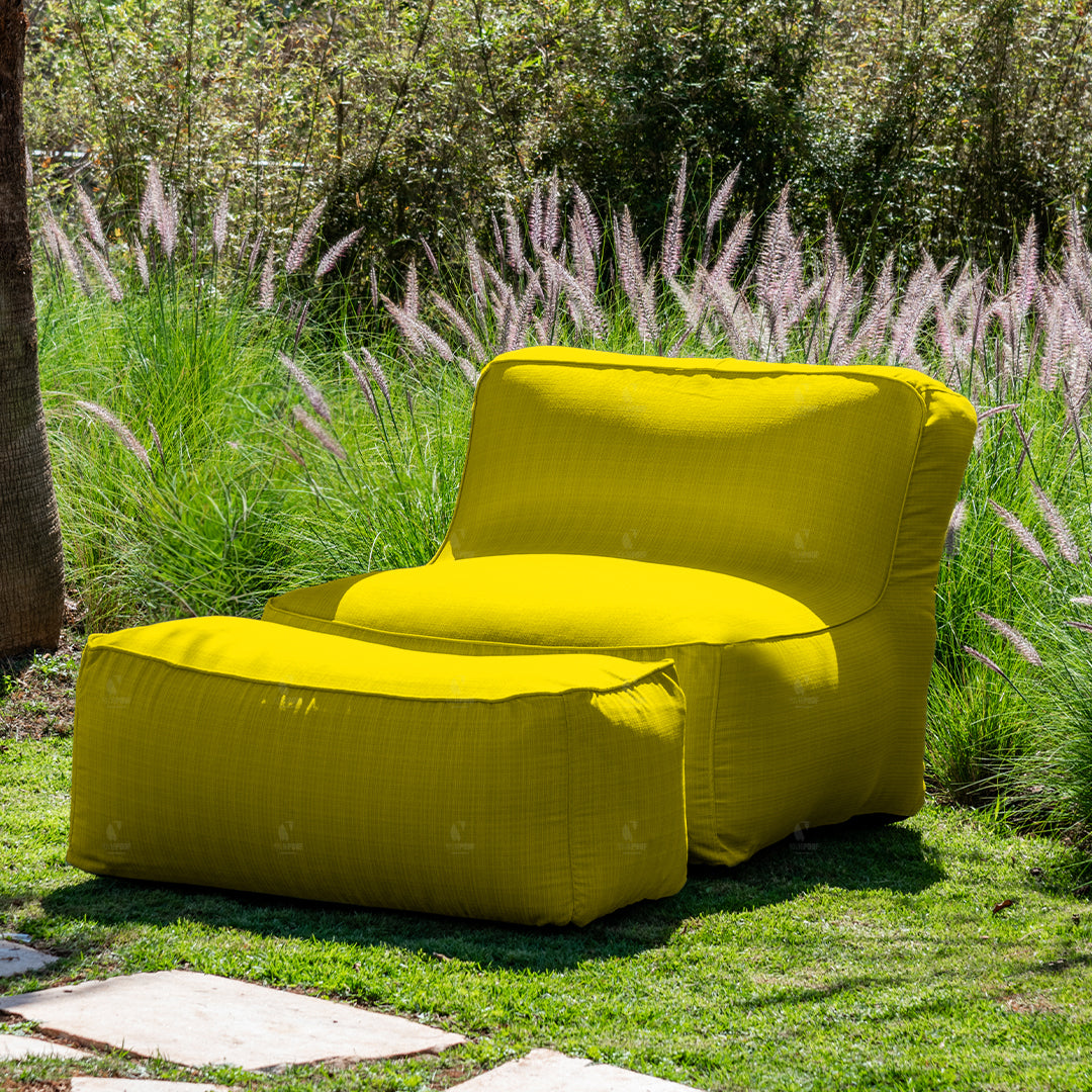PACK PROMO Pouf Fauteuil + Tabouret