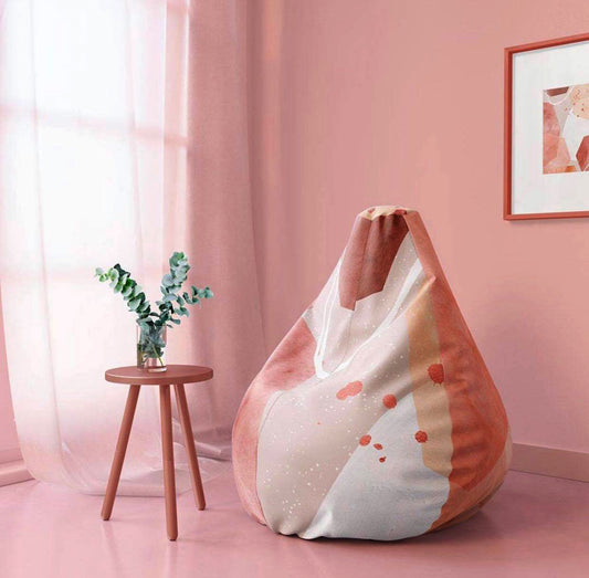 Pink Side Pouf