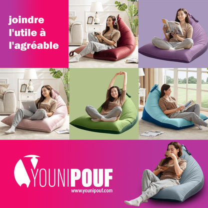 Nervava Pouf, Tissu Velours