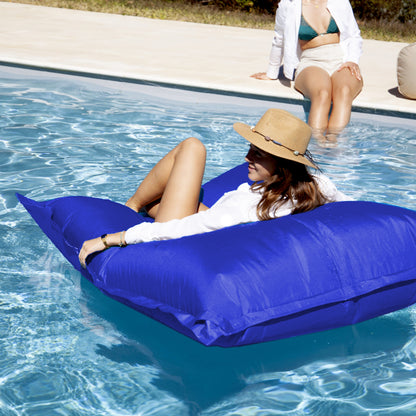 Pouf de piscine Swim Blue Majorelle