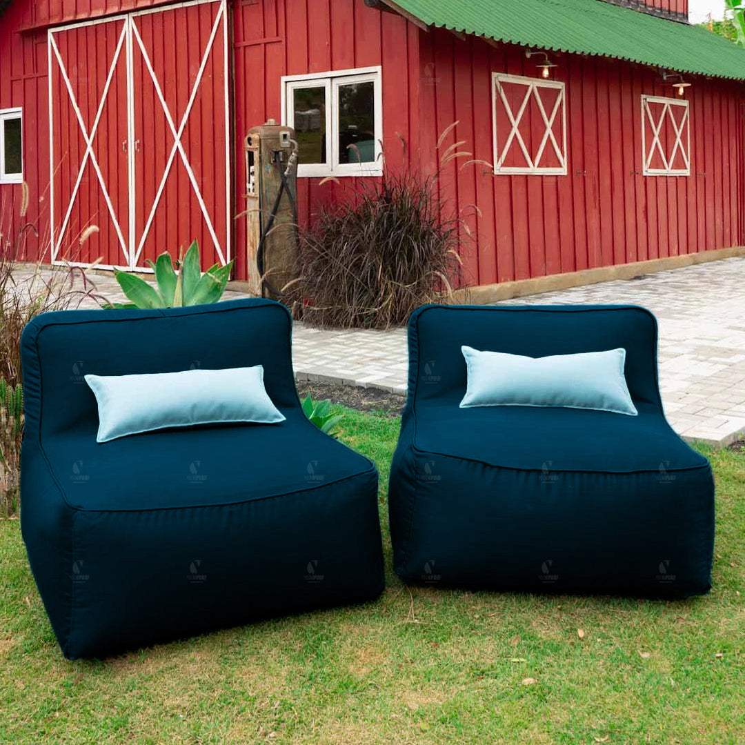 PACK PROMO Pouf Fauteuil + Tabouret