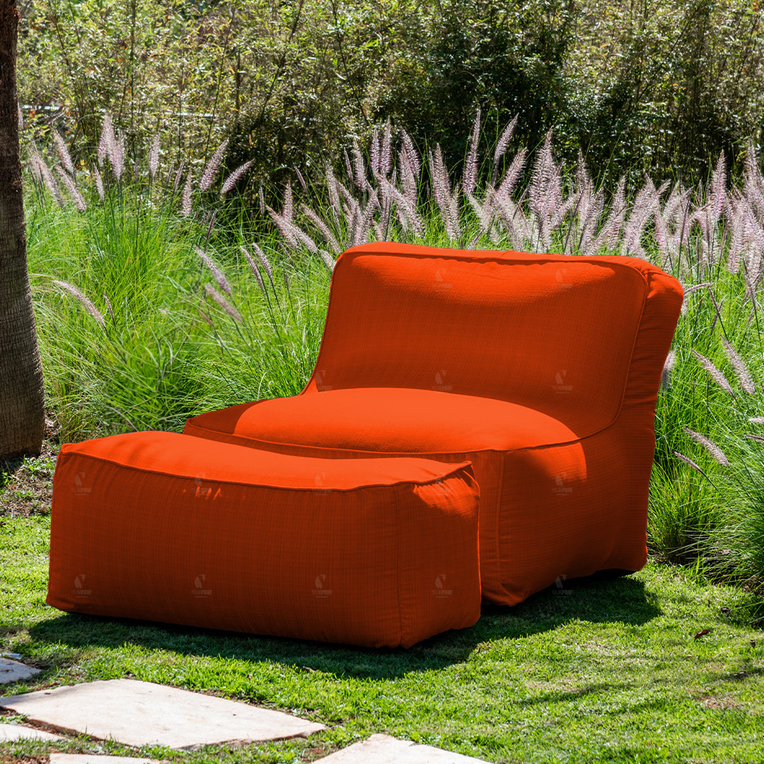 PACK PROMO Pouf Fauteuil + Tabouret